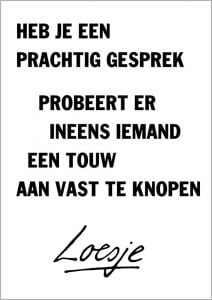 Sociabiliteit Loesje